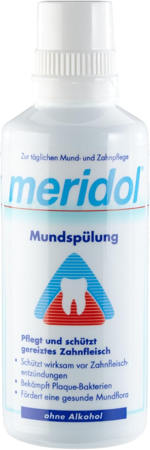 Meridol Mouthwash 2 x 400 ml, 1x Pack (1x 800 ml) Amazon.co.uk Health