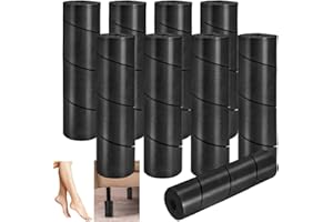 Tlence 8 Pack Bed Frame Toe Protectors, 6" Beds Frame Leg Covers, Reusable Bed Feet Guards, Non-Adhesive Toe Cushion for Any Furniture Leg, Adjustable Safty Pad Prevents Toes Hitting from Chair Legs