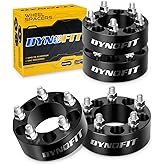 2 inch 5x4.5 Wheel Spacers for XJ KJ KK TJ ZJ, dynofit 80.5mm Hub Bore, 1/2"-20 Thread Pitch 5x114.3 Forged Spacer for Cherokee Explorer Wrangler Mustang Liberty Grand Cherokee Falcon