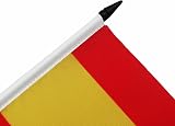 AZ FLAG Spain Table Flag 5x8 in 21x14 cm with Pole & Black Base view 4