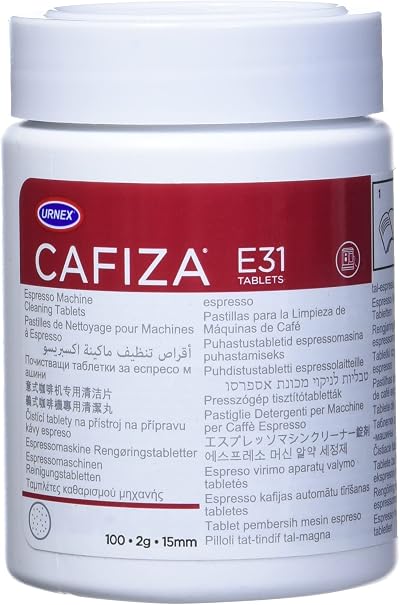 Urnex Cafiza Espresso Machine Cleaning Tablets Pack of 100