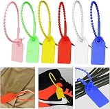 Maridergo 120 Pcs Plastic Security Seals Self Locking 250mm 6 Colors view 5