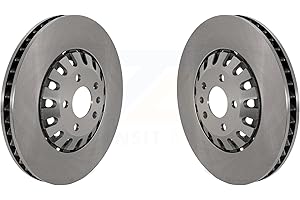 CMX Front Disc Brake Rotors Pair Replacement For Audi Q7 Q8 e-tron Quattro A6 A7 Sportback A8 K8-102447