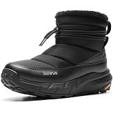 NORTIV 8 Men's Wide Winter Snow Boots Insulated Waterproof Outdoor | Slip on Slip-Resistant Lightweight Cushioned Comfortable Hiking Causal Daily Snow Boots with Insulated Inner Lining