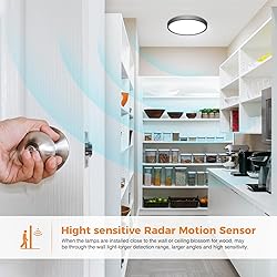slochi 4 Pack Motion Sensor Ceiling Light