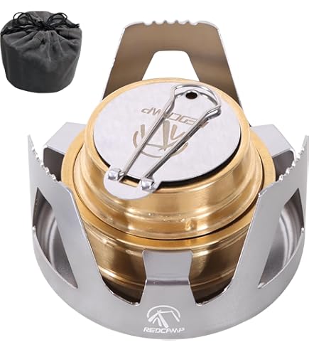 Brûleur D'alcool Mini Acier Inoxydable - Cuiseur D'alcool En Acier