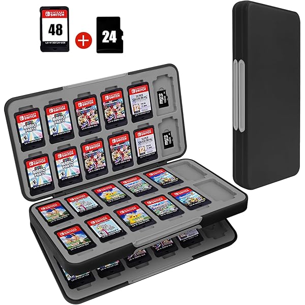 Amazon.com: PURBHE Switch Game Case for Nintendo Switch 1 & 2 Card