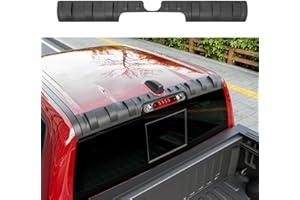 CZmenghe Rear Roof Protector Compatible with 2019-2025 Dodge Ram 1500 Big Horn Rear Roof Spoiler Upgraded TPE Truck Cab Protector Replacement for 2019-2025 Dodge Ram 1500 Accessories