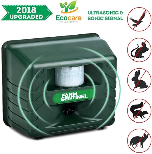 Yard Sentinel, control electrónico de plagas ultrasónico repelente ...