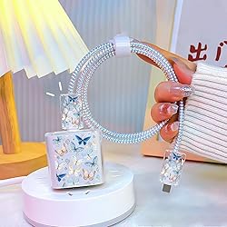 CamCosy Phone Charger Case Storage Set with Cute