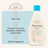 Aveeno Baby Daily Care 2-in-1 Shampoo & Conditioner 2x250ml view 6