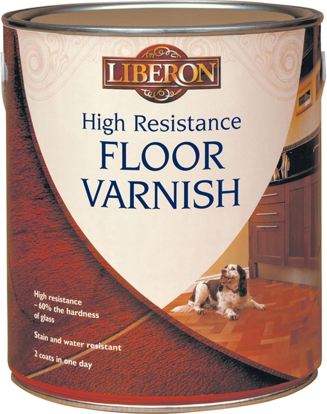 Liberon Hrfvcm25l 2 5l High Resistance Floor Varnish Clear Matt