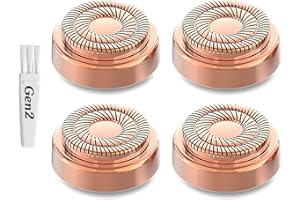 tuokiy Facial Hair Removal Replacement Heads for Finishing Touch Flawless, Refill for Flawless Replacement Heads