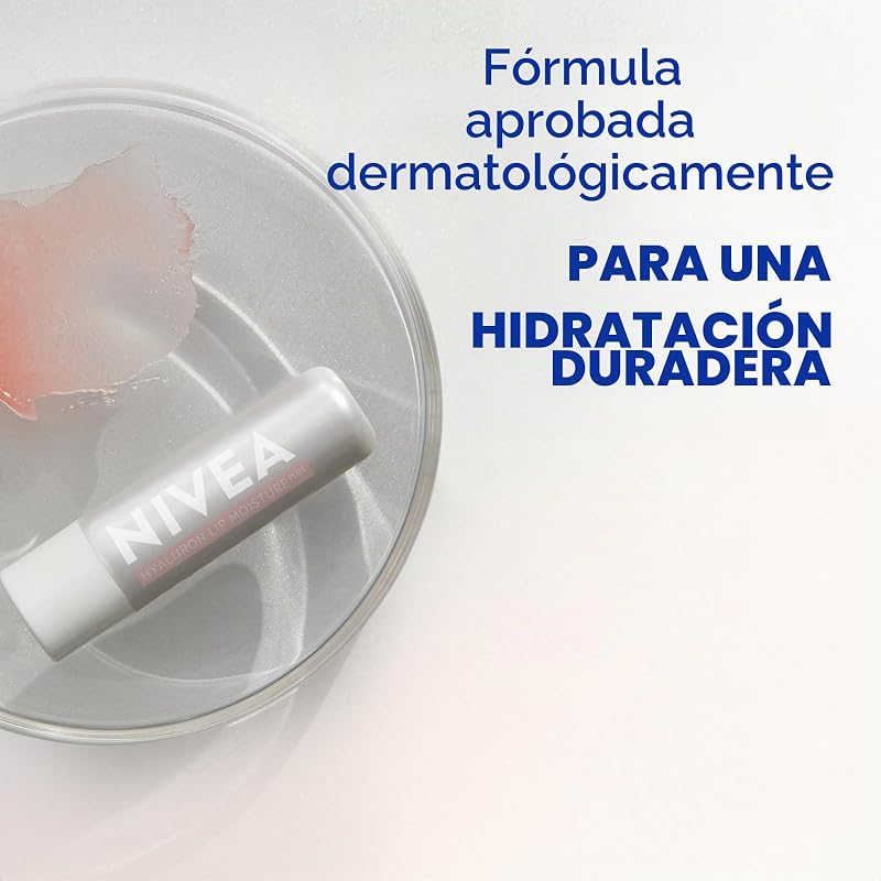 Hyaluron Lip Moisture Plus Rose Lip Balm Hidratante, 5,2g
