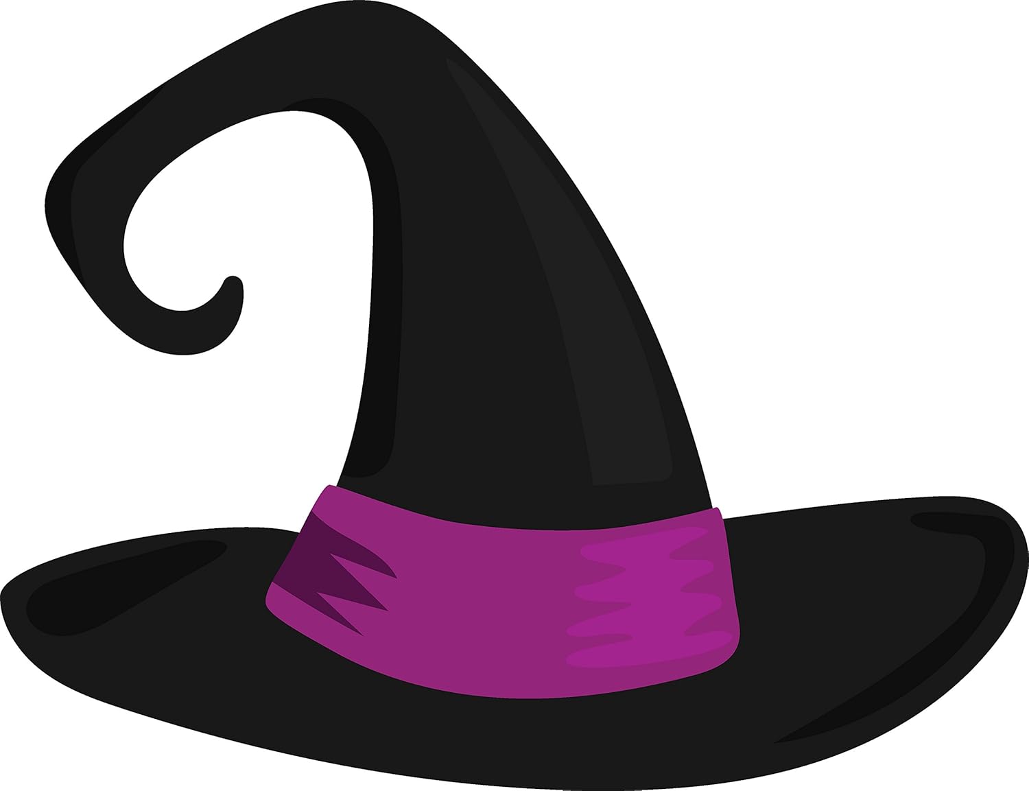Amazon Com Fun Silly Photobooth Hat Prop Cartoon Vinyl Decal Sticker 4 Wide Witch Automotive
