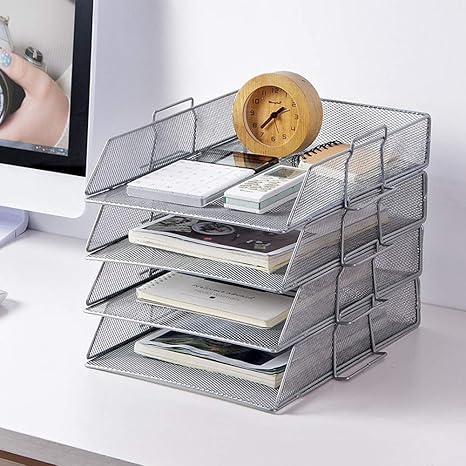 Wjylm Folder With Moveable Sheets And Paper Sorters With 4 Drawers