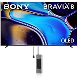 Sony K65XR80 65 Inch IMAX Enhanced Bravia OLED 4K HDR Google TV with an Austere 5S-PS8-US1 V-Series 8-Outlet Power w/Omniport USB (2024)