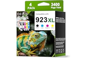 923XL 923e Ink Cartridges Replacement for HP 923 XL 923 Ink Cartridges for Office Jet Pro 8130e 8135e 8138e 8139e 8122e 8124e