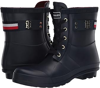 tommy hilfiger trineti rain boots