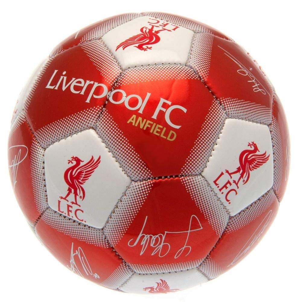 Liverpool FC Signature Mini Ball (One Size) (Red)