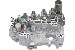 POPSTORE JF015E RE0F11A Transmission Valve Body W/Solenoids Compatible with Nis san Versa 2014up