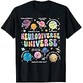 Neurodiverse Universe Autism Awareness Understand Accept T-Shirt