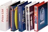 Esselte A4 Essentials Presentation Binder White 3 cm Spine PP view 4