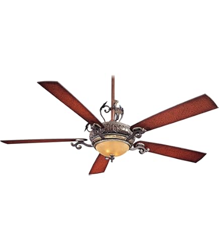 Minka-Aire F705-STW Downrod Mount, 5 Wood Finish Blades Ceiling