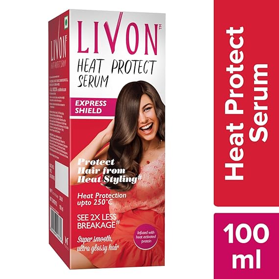 heat protection serum for straightening hair in india