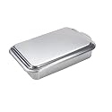 Nordic Ware Rectangular Cake Pan with Metal Lid