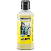 K&Auml;RCHER Window Cleaner Concentrate | Cleans Windows, Showers, Mirrors, Glass - Perfect for Karcher Window Vacuum Cleaners, 16.9 Oz