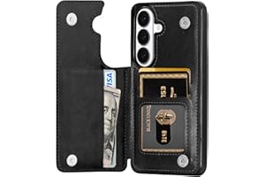 Aoksow Wallet Case for Galaxy S26 5G, Premium PU Leather Case with Card Holder Kickstand Slim Protective Flip Cover for Samsu