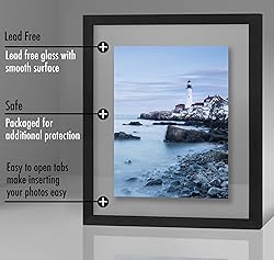 Americanflat 11x14 Floating Picture Frame with