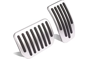 CYBERBEANS Gas Pedal Brake Pedal Foot Pedal Cover for Tesla Model 3/Y Performance Compatible with Model Y Juniper and Model 3 Highland