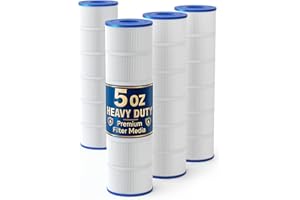 Swimara Upgraded 5oz CCP420 Pool Filter Cartridges, Compatible with Pentair Clean & Clear Plus 420 (#160301), Replaces OEM 178584, R173576, Pleatco PCC105, 4-Pack, 420 Sq.Ft Total, Premium Media