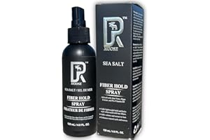 DRMOOSE - Natural Fiber Hold & Sea Salt Spray (2-in-1) with Aloe Vera, Algae, Pro-Vit B5 & Natural Polymers — Adds Volume, Te