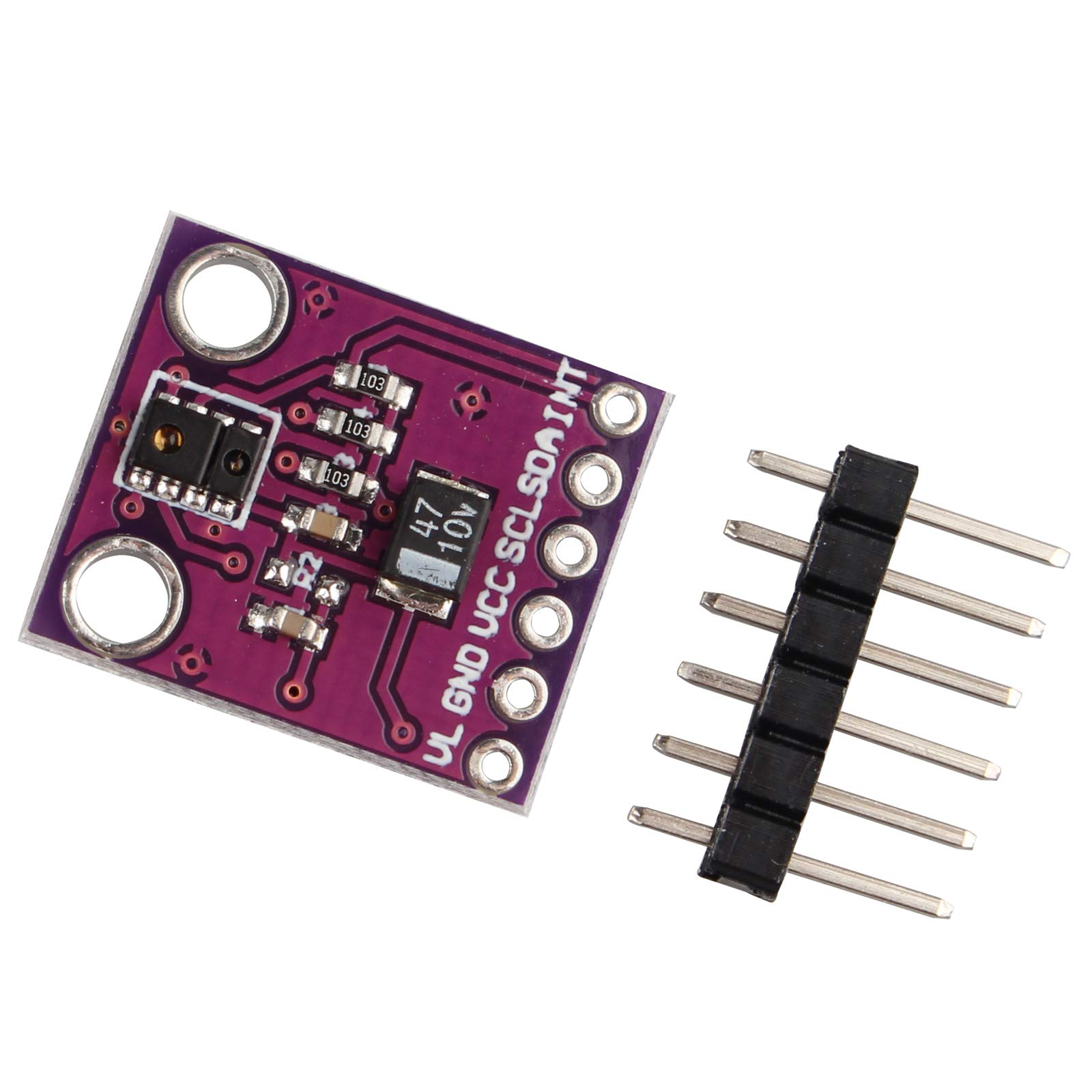 HALJIA CJMCU-9930 APDS-9930 Proximity and Non Contact Gesture Detection Attitude Sensor Module Universal I2C Interface Compatible with Arduino Ambient Light Sensor and Proximity Sensor with IR LED