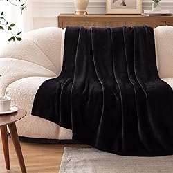 Bertte Fleece Throw Blanket Super Soft Cozy Warm