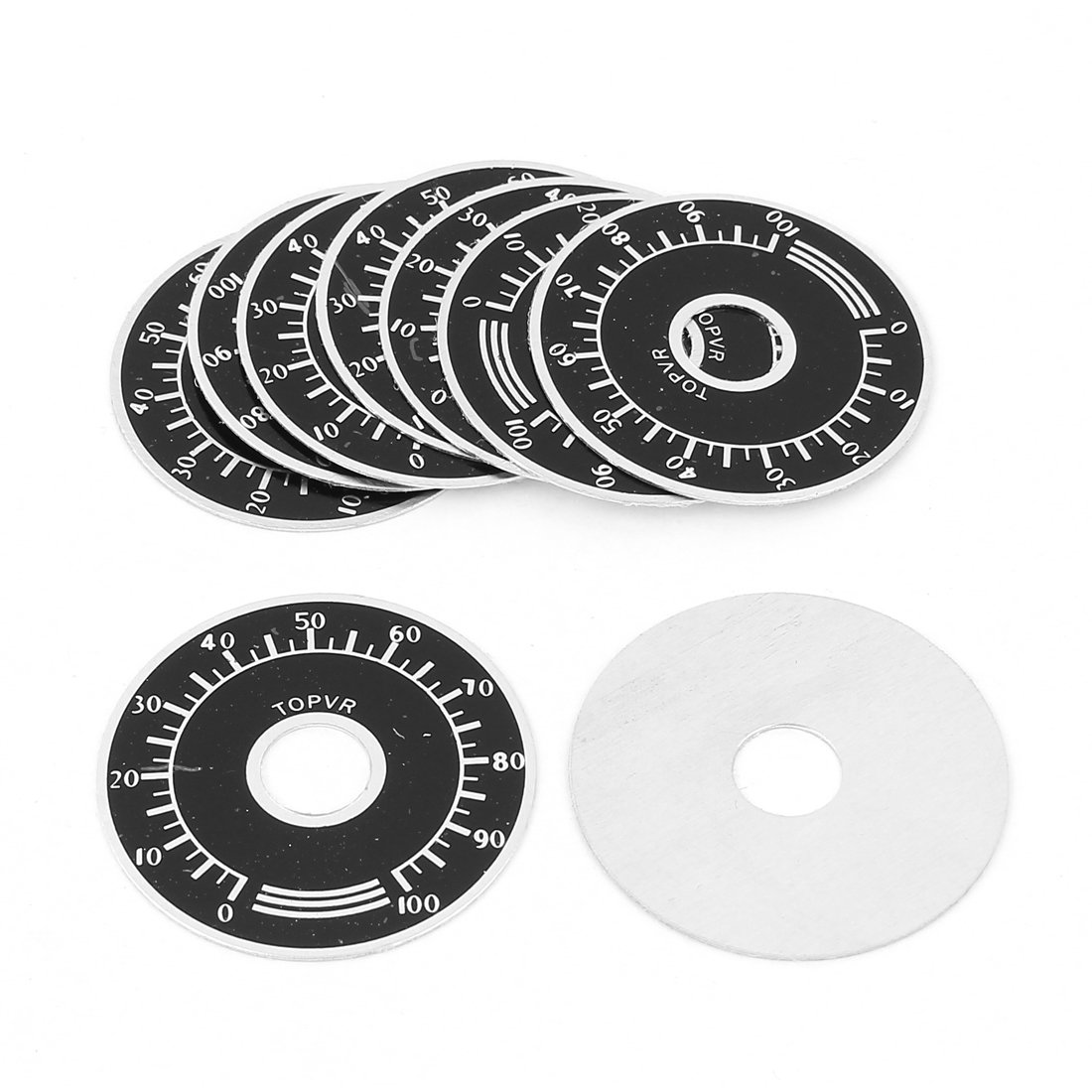 Rheostat Variac Transformer Potentiometer 0100 Dial Face Plate... Free