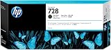 HP 728 Matte Black Genuine Ink Cartridge 300 ml for DesignJet T730 T830 view 1