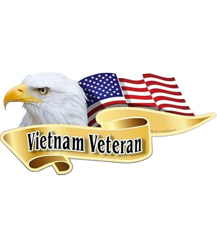 Veteran Amercan Flag Vnyl Decal #1, Veteran Stcker, Veteran Car