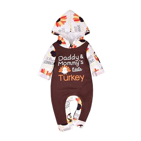Bagilaanoe Thanksgiving Outfit Baby Boy Girl My First ...
