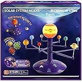 Science Can Solar System for Kids, Talking Astronomy Solar System Model Kit, Planetarium Projector with 8 Planets STEM Space Toys for 3 4 5+ Years Old Boys Girls