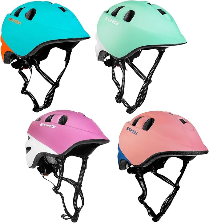 Spokey Children's Adjustable Bicycle Helmet for 18 Years Old Boys