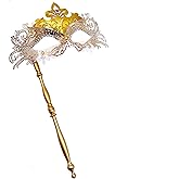 Masquerade Mask for Women/Men, Fancy Party Face Mask Venetian Mask for Prom Ball Halloween Mardi Gras