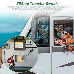 KUTTOLE 30 Amp Automatic Transfer Switch, RV