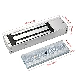 Electromagnetic Lock 1200LBS 500KG Holding Force