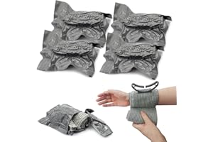 YGFRSTO Israeli Emergency Bandage 4 Inch, Vacuum Sealed Medical Compression Bandage,Trauma Wound Dressing, Self-Adhesive Combat Tactical First Aid Kit (4 Inch 4 Pcs)