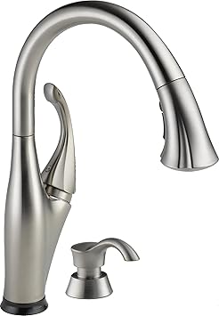 Delta Wasserhahn 9192t-sssd-dst Addison Single Griff Pull-Down