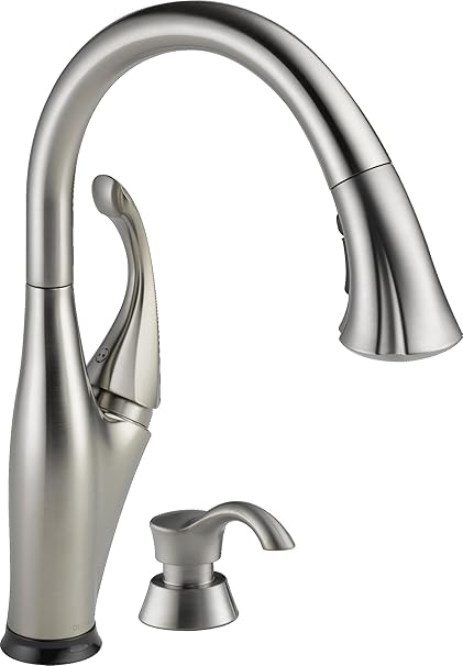 Delta Faucet Addison Single Handle Touch Kitchen Sink Faucet With